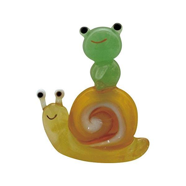 かわいい カエル 手作り ガラス細工 カタツムリ 乗り カエル Cyk941 Tg Office 通販 Yahoo ショッピング