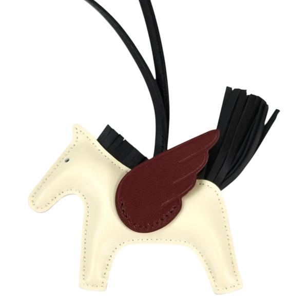 HERMES（エルメス） ロデオ ペガサス PM バッグチャーム ブラック