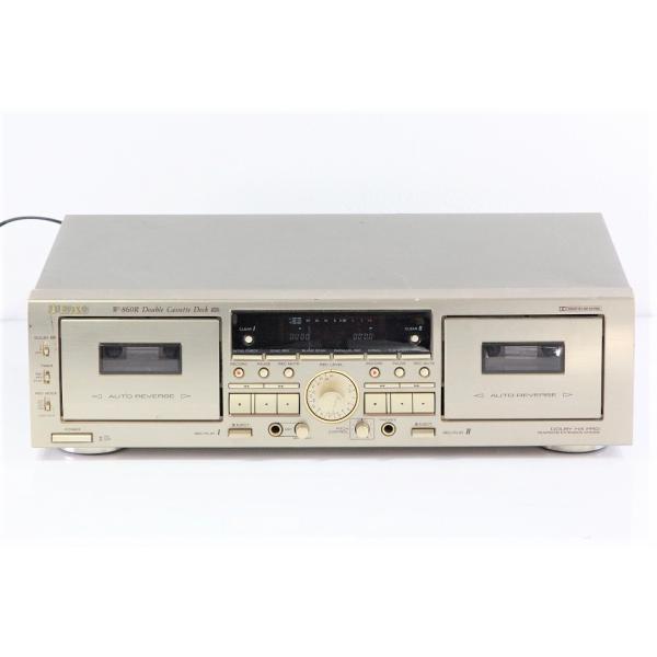 TEAC カセットデッキ ゴールド W-860R-N　【中古品】