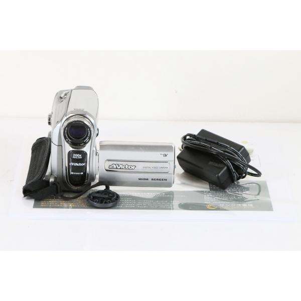 JVCケンウッド ビクター Everio エブリオ デジタルビデオカメラ MiniDVテープ GR-D750　【中古整備品】