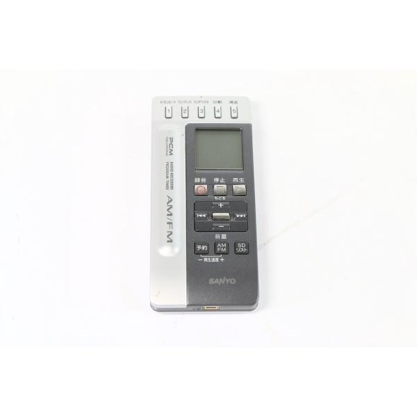 SANYO ラジオ付きICレコーダー(シルバー) ICR-RS110M(S) SANYO ラジオ付きICレコーダー(シルバー) ICR-RS110M(S) 【中古