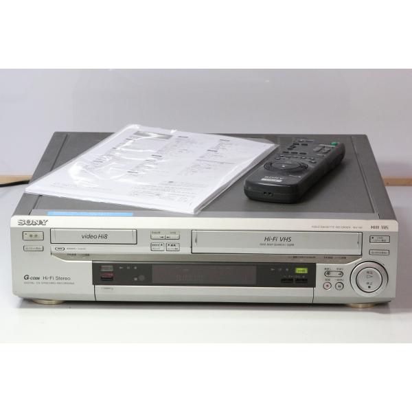 SONY(ソニー) Hi8+VHS ビデオデッキ WV-H6 【中古整備品 SONY(ソニー) Hi8+VHS ビデオデッキ WV-H6 【中古整備品