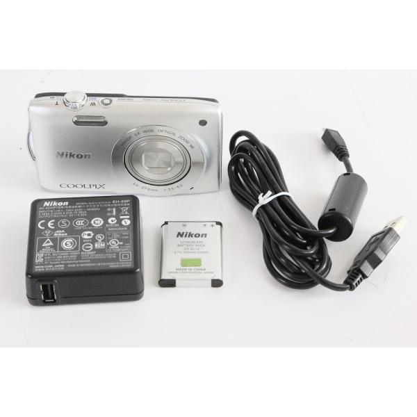 Nikon COOLPIX Ｓ3300 デジタルカメラ　シルバー　本体のみ Amazon.com : Nikon Coolpix S3300 16 Megapixel Digital Camera