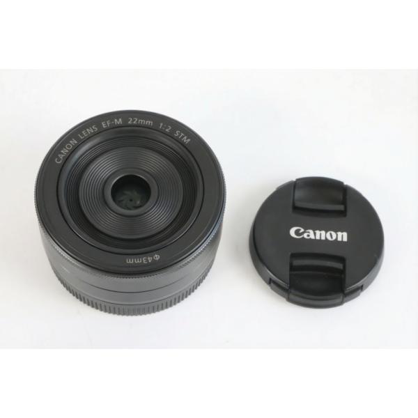 キヤノン Canon 単焦点広角レンズ EF-M22mm F2 STM ミラーレス一眼対応