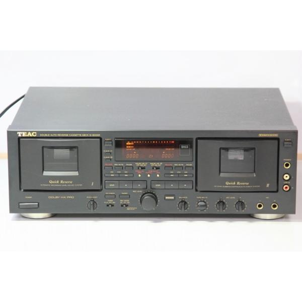 TEAC ティアック W-6000R ダブルカセットデッキ　【中古整備品】