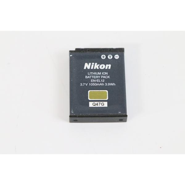 Nikon EN-EL12  ニコン　EN-EL12　交換バッテリー 【Coolpix AW　Coolpix P300　EN-EL12】　【中古品】