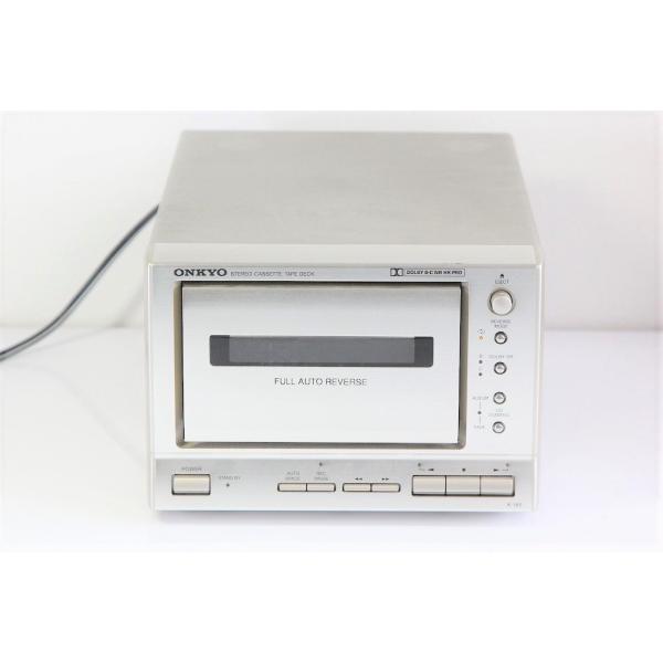 ONKYO オンキヨー（オンキョー） K-185-S カセットデッキ 【中古整備品
