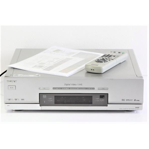 SONY miniDV/DV/VHSダブルビデオデッキ WV-DR5 【中古整備品