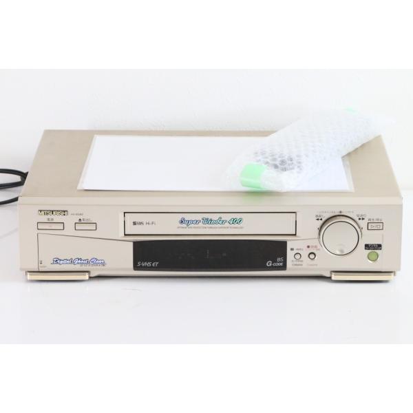 MITSUBISHI HV-BS89 S-VHS S-VHS ET TBC 3次元DNR搭載　【中古品】