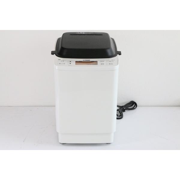 タイガー IHホームベーカリー やきたて 1斤タイプ ホワイト KBY-A100-W　【中古品】
