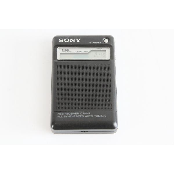 SONY 短波ポータブルラジオ ICR−N7 【中古品】 : サンクス