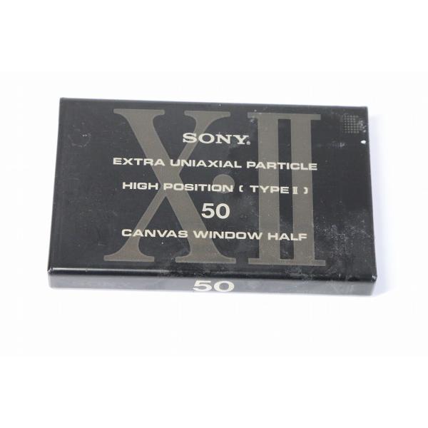 SONY ソニー XW2 50  ハイポジション カセットテープ CANVAS WINDOW EXTRA UNIAXIAL　【中古未開封品】