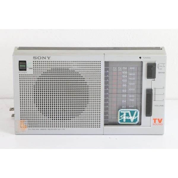 SONY ICF-770 AM/FMラジオ 【中古品】 : サンクス電機 ヤフーショップ