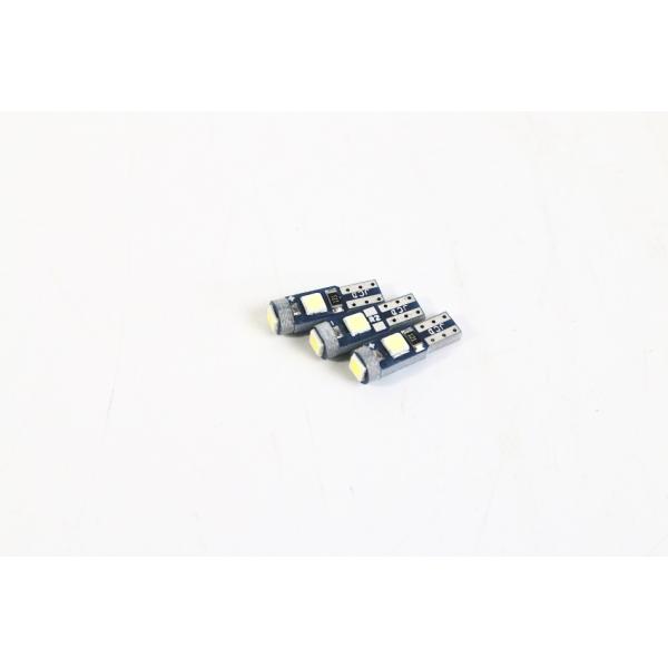 T5 LED メーター球 エアコン球 ホワイト 白 エアコンパネル 12V 3連