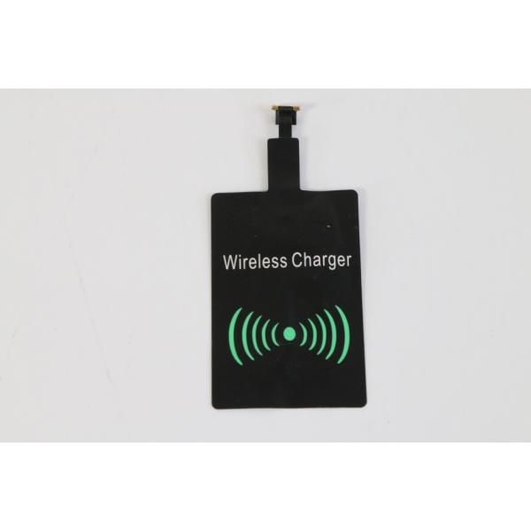 Qi レシーバー 正面 micro Usb 充電 android スマホ 充電シート microUsb ワイヤレス充電　【中古品】