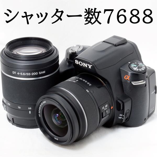 α（ソニー） ソニー デジタル一眼レフカメラ SONY α230 DT 18-55mm 55