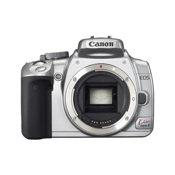 キャノン Canon EOS Kiss Digital X ボディ シルバー デジタル一眼レフカメラ 中古