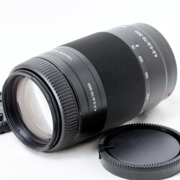ソニー 望遠ズームレンズ SONY 75-300mm F4.5-5.6 SAL75300 Aマウント フルサイズ対応 初心者 おすすめ 中古 爆買