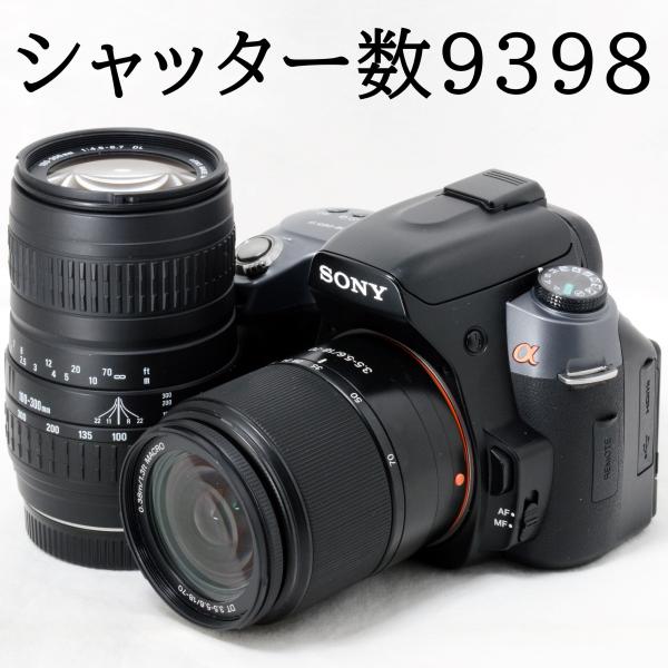 α（ソニー） ソニー デジタル一眼レフカメラ SONY α550 18-70mm 100