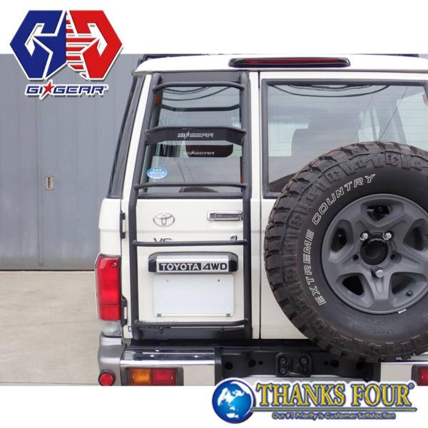 GI☆GEAR ジーアイ・ギア] リアラダー トヨタ ランクル 70 ・71・76