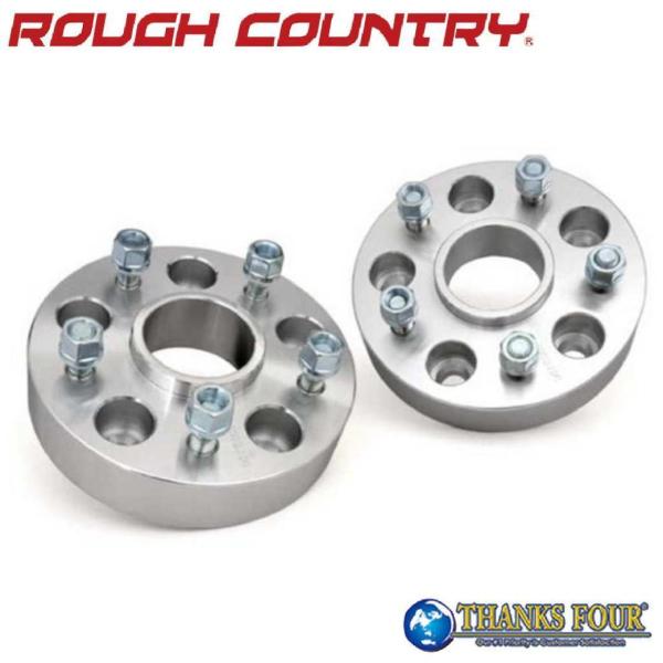 ROUGH COUNTRY] ホイールスペーサー/ワイドトレッドスペーサー アルミ