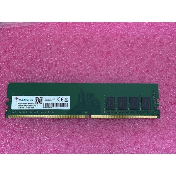 【動作確認済】ADATA DDR4 8GB PC4-2666 デスクトップ A-DATA ADATA PC4-2666V 8GB DDR4デスクトップ用メモリ 288ピン ddr4