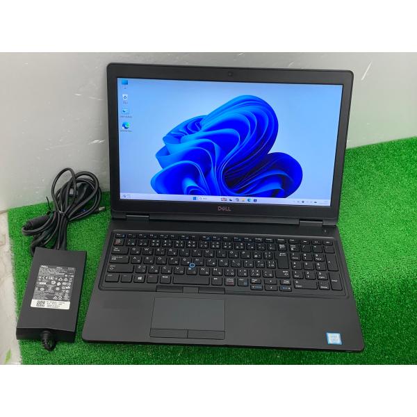 dell precision 3530 i7-8th gen nvidia laptop Core i7第8世代 デール 中古パソコン  i7-8750H メモリ16GB SSD256GB 15.6 FullHD PC
