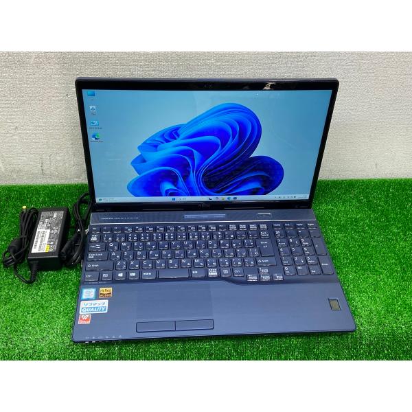 第8世代i7 SSD&HDD Win11 FUJITSU AH77/B3 LIFEBOOK FUJITSU AH77/B3 FMVA77B3L i7第8世代 ノートPC Core i7
