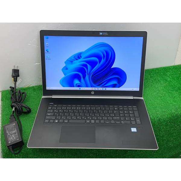 HP Probook 470 G5 i5第8世代 ノートPC Core i5-8250U 17.3型 大画面 パソコン メモリ8GB SSD231GB NVIDIA i5 8th gen laptop
