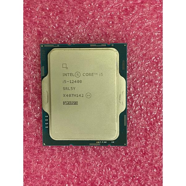 Intel Core i5-12400 12世代 CPU インテル（intel） CPU Core i5-12400 SRL5Y INTEL CORE i5第12世代