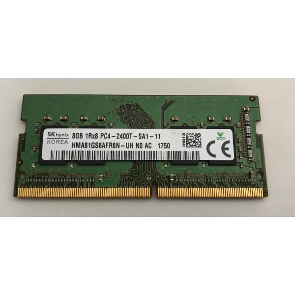 SK HYNIX PC4-2400T 8GB DDR4 ノートパソコン用メモリ DDR4-19200 8GB 260ピン DDR4 LAPTOP RAM 中古品動作品 容量:8GBタイプ:260ピン ddr4 Non-ECCメモリ/ECC無...