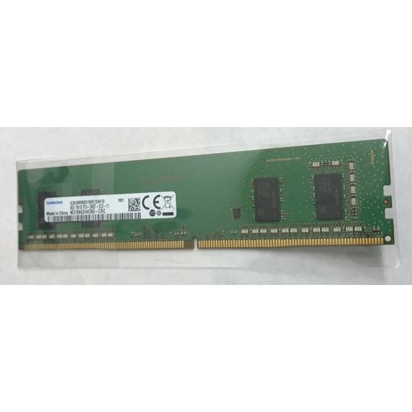 SAMSUNG PC4-2400T 4GB  PC4-19200 4GB DDR4デスクトップ用メモリ 288ピン  ddr4 ECC無し　メモリ 中古品動作品 容量:4GBタイプ:288ピン ddr4 Non-ECCメモリ/ECC無しデス...
