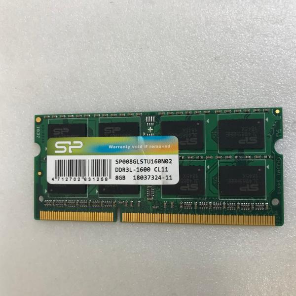 SP 2RX8 PC3L-12800S 8GB 1枚 DDR3L ノートパソコン用メモリ 204 SP 2RX8 PC3L-12800S 8GB 1枚 DDR3L ノートパソコン用メモリ 204
