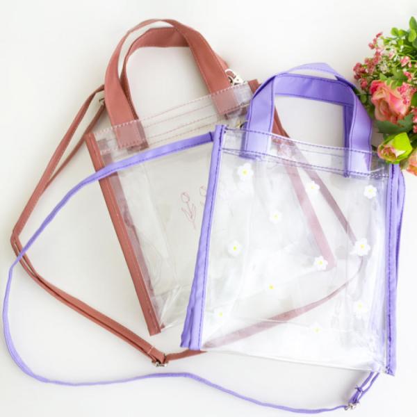 Flower Girly クリアショルダーバッグ サンキューマート ネコポス不可 02 サンキューマート Web Shop 通販 Yahoo ショッピング