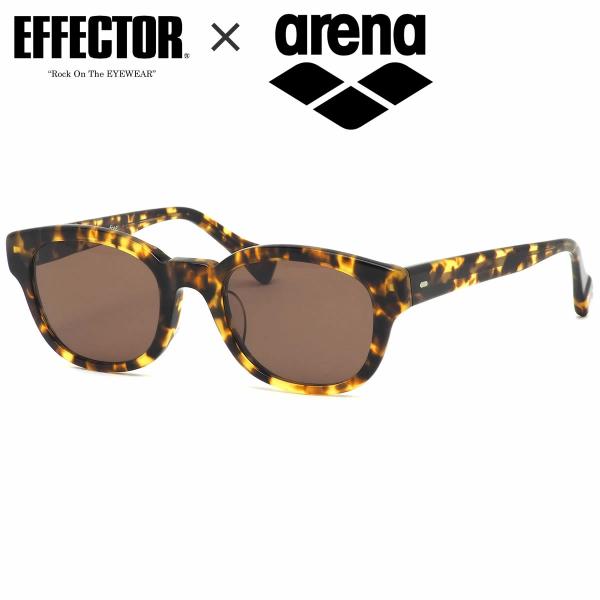 y*e様 【未使用・付属品全てあり】EFFECTOR × arena別注サングラ EFFECTOR エフェクター サングラス ARENAFREE BA 50サイズ arena