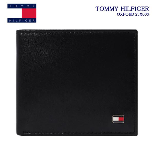 トミーヒルフィガー OXFORD 財布 ブラック：25X003-BK