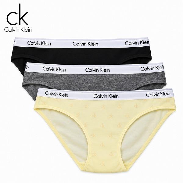 カルバンクライン  ショーツ レディース 3色セット/Sサイズ 3色セット/Mサイズ ブランド 綿95％ ストレッチ混素材 QP3266O