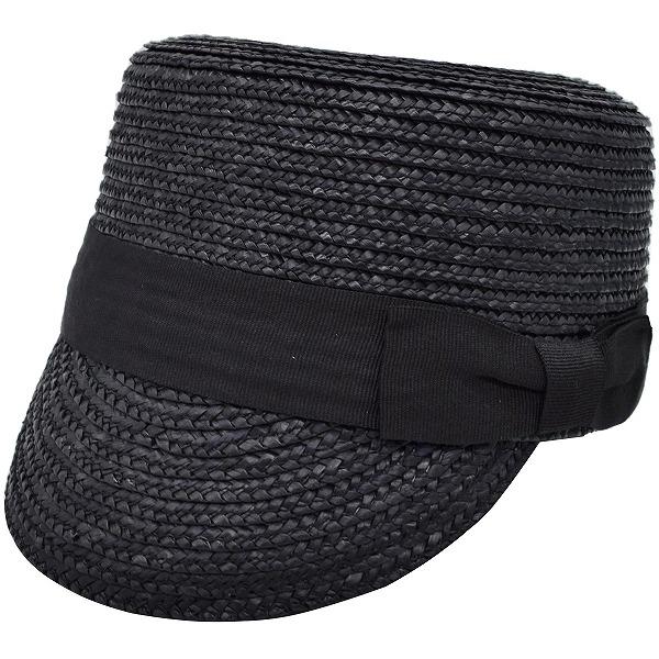 キャスケット キャップ 帽子 日焼け対策 黒 メンズ ブラック つば広 通販