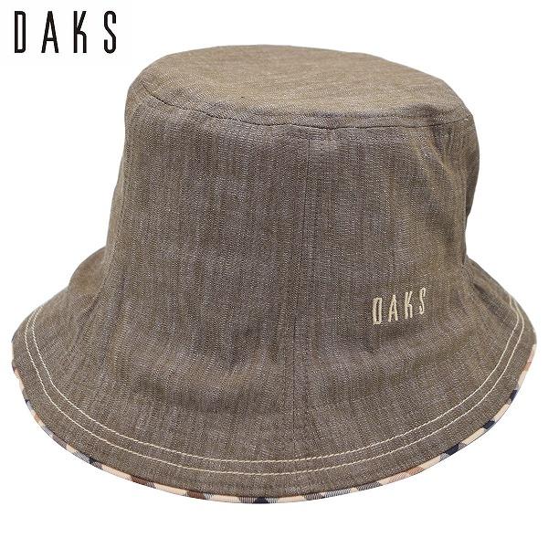 ダックス DAKS ハット ブラウン 茶  UV レディース 母の日 ギフト 婦人 帽子 春夏秋冬 D6009