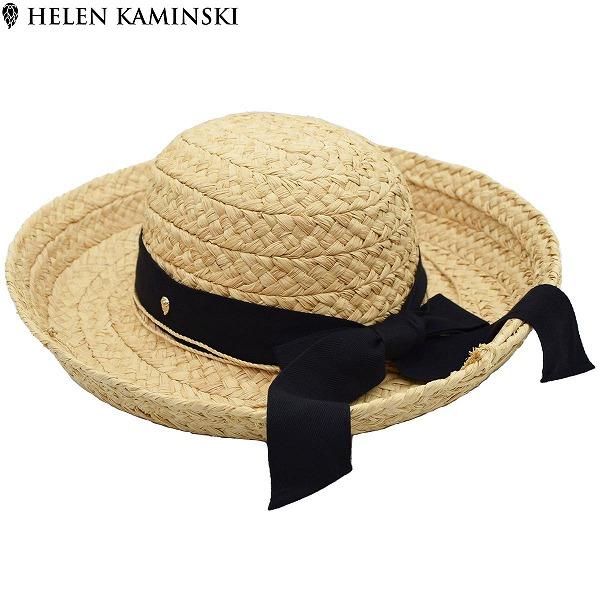 ヘレンカミンスキー HELEN KAMINSKI 麦わら帽子 NATURAL/BLACK UV