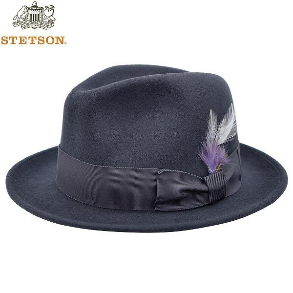 ステットソン STETSON クラッシャブルウールハット CRUSHABLE WOOL HAT グレー メンズ 父の日 レディース 母の日 男女兼用 帽子 秋冬 SE217 080