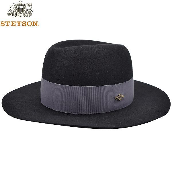 ロイヤルステットソン ROYAL STETSON 中折れウールハット ブラック 黒