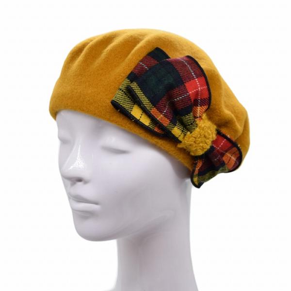 イタリア製　complit　お洒落ベレー帽　スパンコール the-carucheratanhat_25aw-6-3