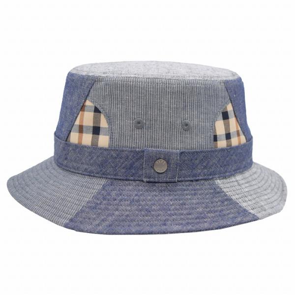 DAKS（ダックス） メンズ ハット 国産 日本製 アルペンハット ネイビー