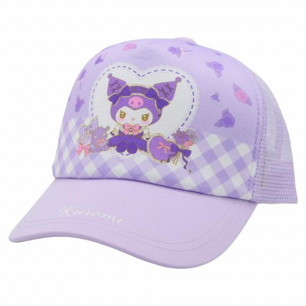 子供 キッズ ジュニア クロミ メッシュキャップ キャップ パープル 帽子 春夏 KU7239326