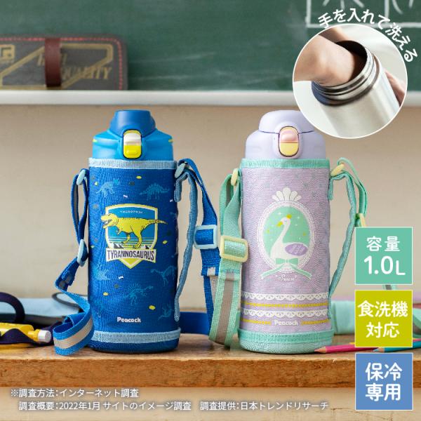 子ども用水筒 軽量 青 THERMOS サーモス 水筒 600ml 2way コップ付き 直飲み