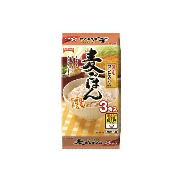 テーブルマーク 麦ごはん 3食入り 160g×3 まとめ買い(×8 テーブルマーク 麦ごはん 3食入り 160g×3 まとめ買い(×8