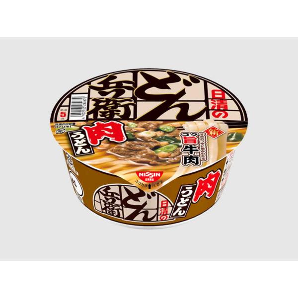 日清食品 どん兵衛 肉うどん 86g まとめ買い(×12)|4902105282670