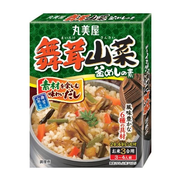 丸美屋 舞茸山菜釜めしの素 175g まとめ買い(×10)|4902820211177(011020)(n)