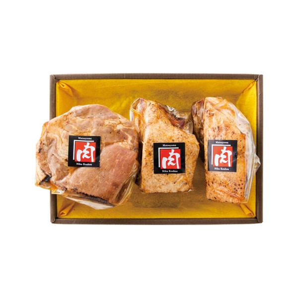 【送料無料】愛媛県産 松山豚 こがし焼豚｜贈答用・高評価・ギフト人気
